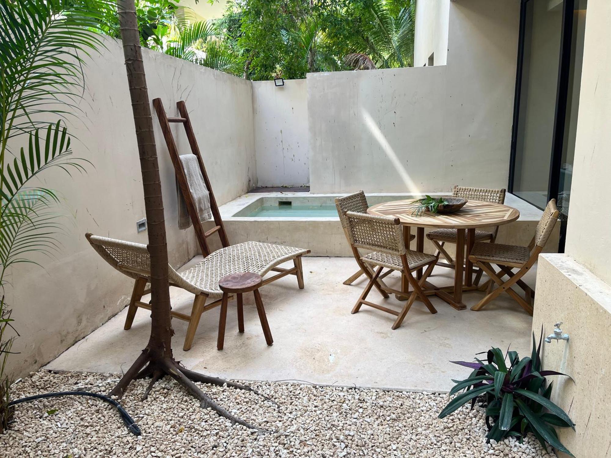 Luxury Apartament With Private Plunge Pool - Ground Floor Тулум Экстерьер фото